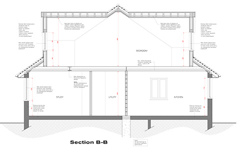 Architectural design project in Christchurch, Kent